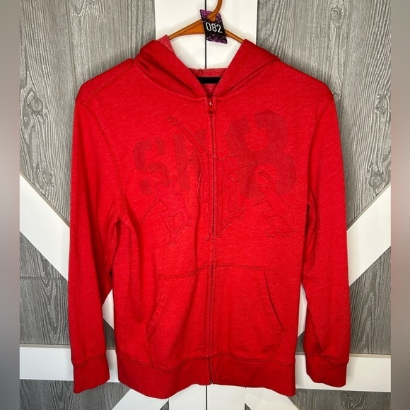 Old Navy Other - 082. Old Navy Boys Red Full Zip Hoodie